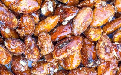 Almendras garrapiñadas